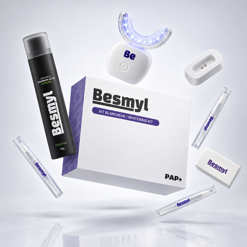 Kits de blanchiment dentaire sans peroxyde