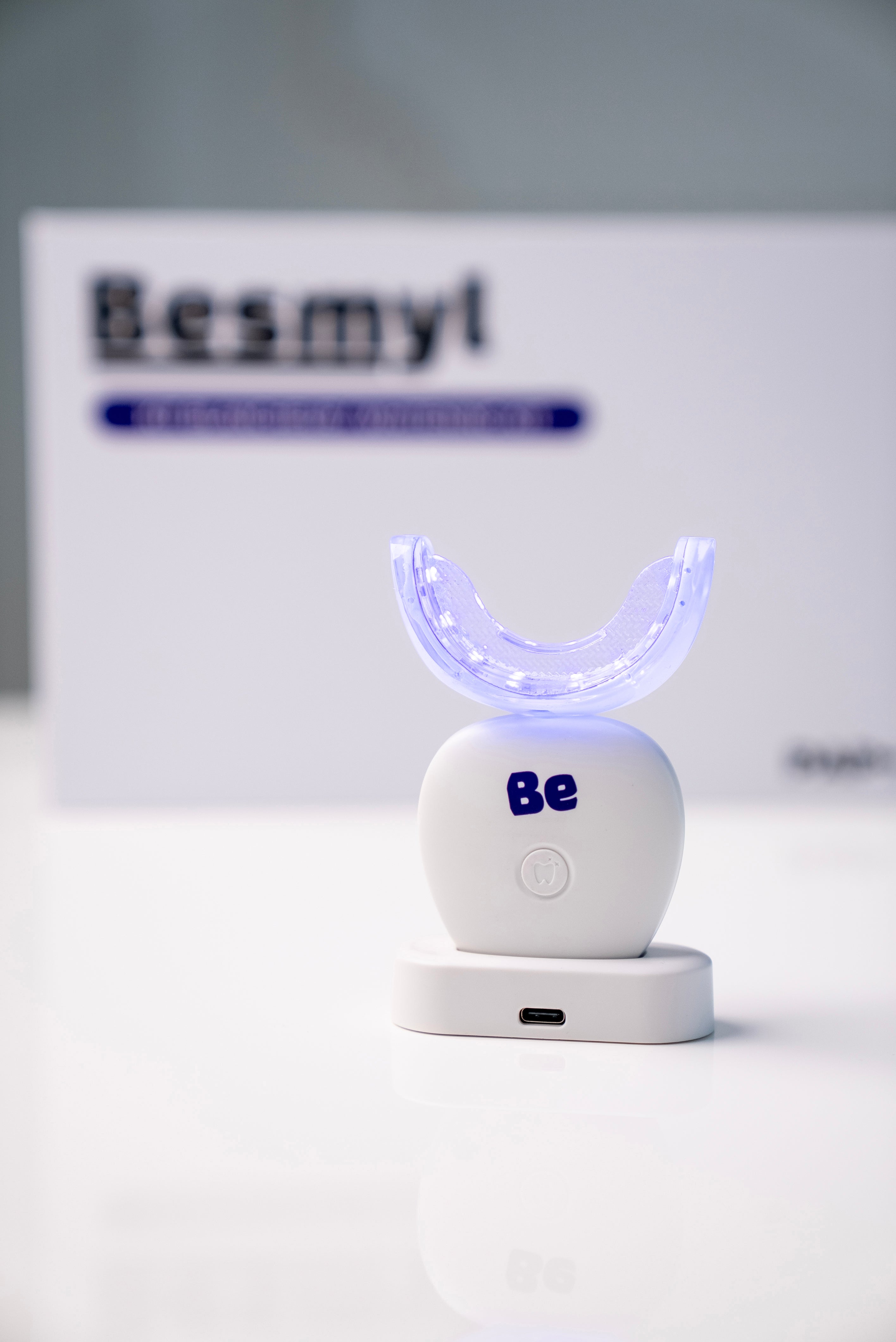 Embout lumineux violet Besmyl